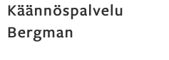 översättningstjänst Bergman